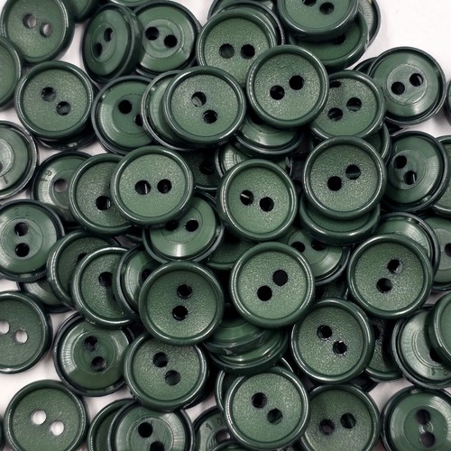 100x dark green buttons - dark,