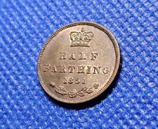 1851 Half Farthing Victoria