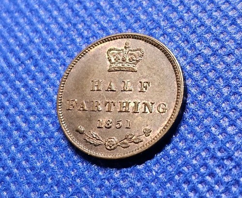 1851 half farthing victoria - 1851,