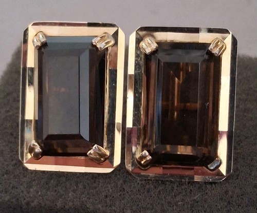 Swank vtg smokey - smokey, quartz