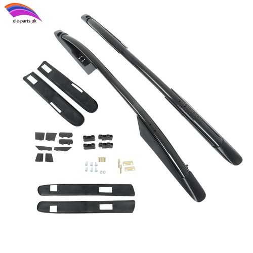 Black aluminium roof - roof, rails