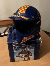 Vintage Old School Rare S Africa Raleigh NOS Bmx helmet Burner Taiwan SMALL