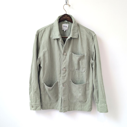 Zara sage green jacket - zara,