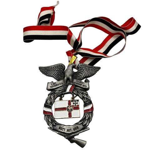 Vtg german medal 7th int - vtg,