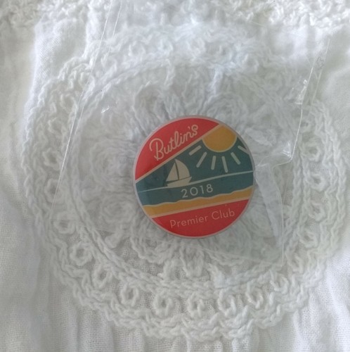 Butlins 2018 premier club - butlins, pin
