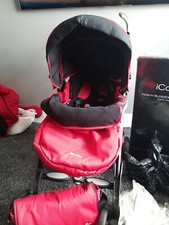 Two in one slivercross pram