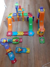 Vtech Toot Toot Drivers Racing Bundle Ultimate Track, Race Ramps & Launchers x 2