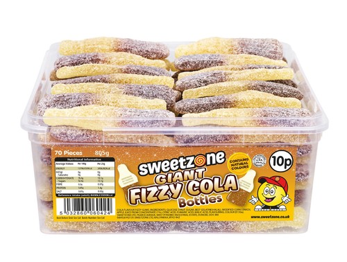 Halal sweets fizzy cola - halal, giant