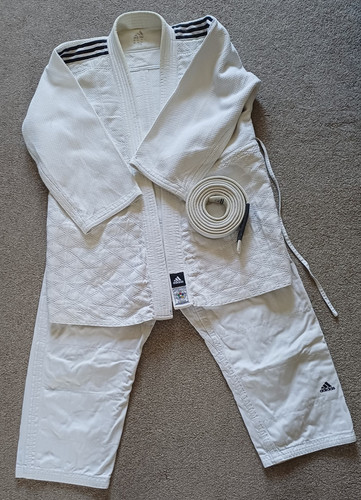 Adidas white judo martial arts - martial,