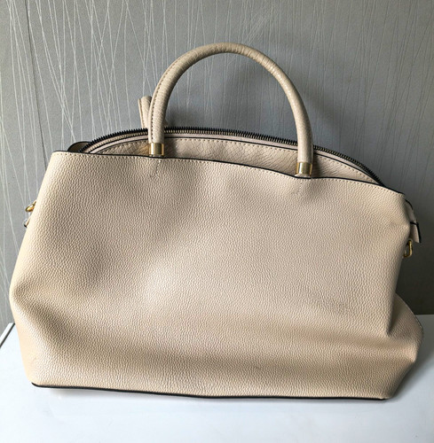 Primark beige pebbled faux - primark,