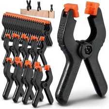 28 X Heavy Duty Spring Clamps Set 2" 3" 4" Market Stall Tarpaulin Nylon Clips