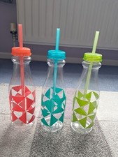 3 X 600ml Plastic Drinking