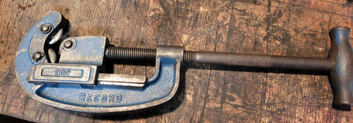 Vintage record 102 - record, cutter