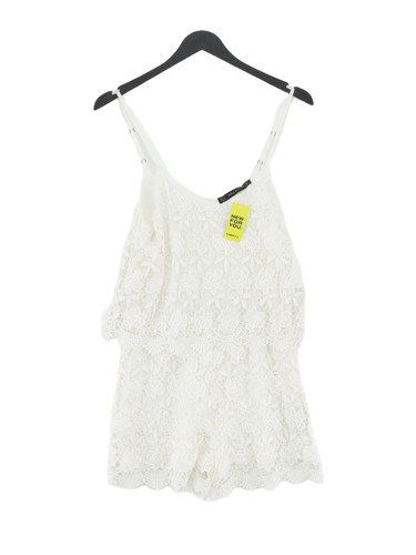 Zara women playsuit white - zara,