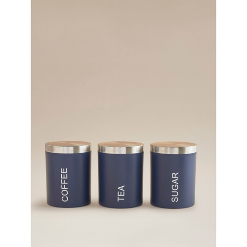 Blue plastic canisters pack - canisters,