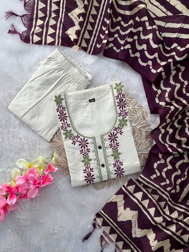 Khadi cotton beautiful - cotton, kurti