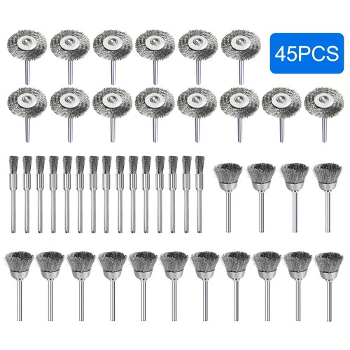 45x wire brush wheel - mix,