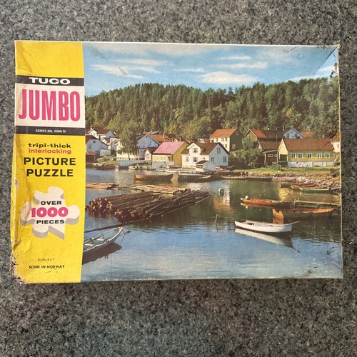 Vtg tuco jumbo jigsaw - tuco,