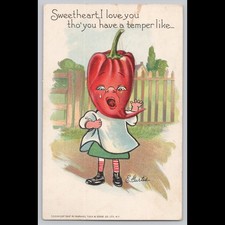 Antique Postcard Sweetheart