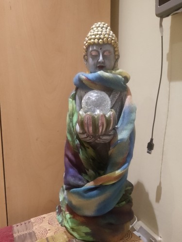 Buddha handpainted inches - 19,