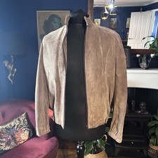 Vintage 1970s Suede Leather