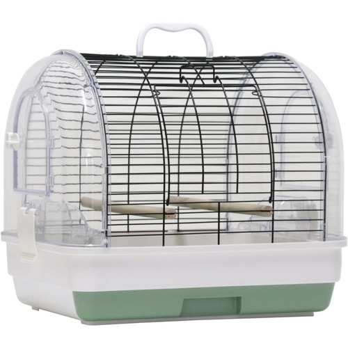 Portable metal bird cage - bird,