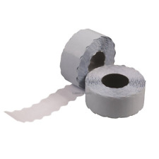 White Price Gun Labels 26x12mm