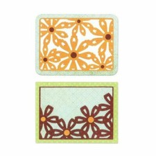CLEARANCE - Sizzix Thinlits 6 Die Set -  Flower Cards - 659974 New