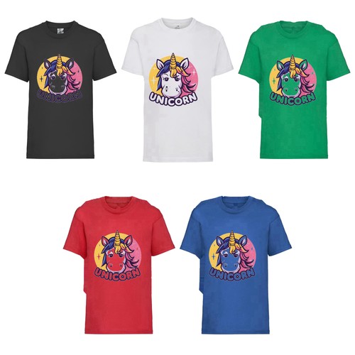 Unicorn kids shirt girls - unicorn,