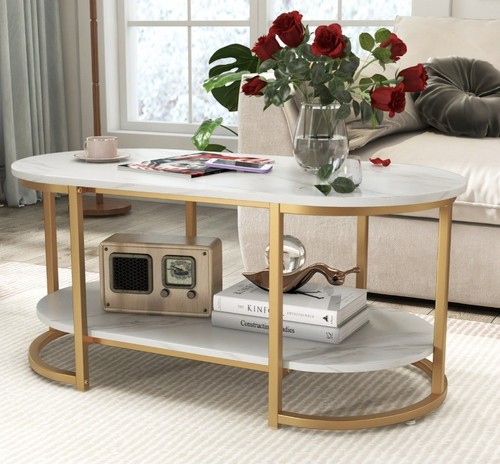 White marble coffee - white, table