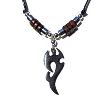 Maori Style Tribal Necklace Adjustable Cord  Mens Boys Gift New Zealand
