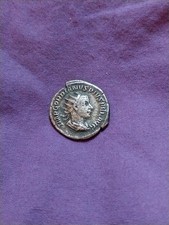 Gordian III Ar Antoninianus of Roma Rv Victory RIC IV 156 Rare Fnd Surrey K826