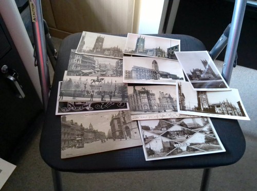 Job lot vintage postcards - lot,