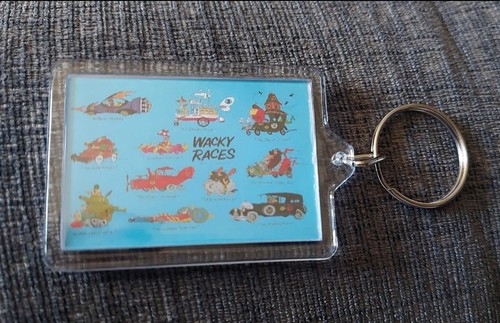 Wacky races keyring - races,