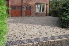 Yellow granite setts pavers - setts,