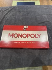Monopoly Board Game 1960s Vintage, Waddingtons, Complete Set