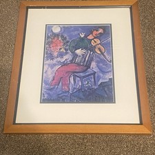Marc Chagall Blue Violinist