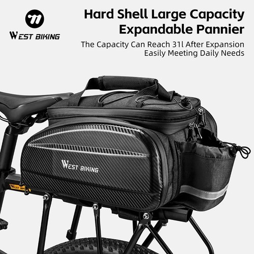 West biking bicycle rear - rear, bag