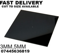 BLACK Perspex Acrylic Sheet