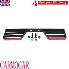 TWIN REAR TOWBAR STEP BLACK