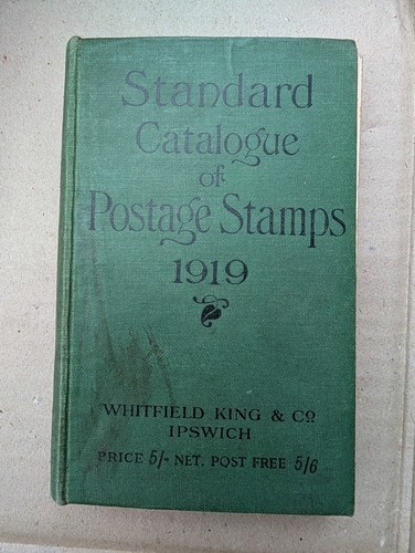 1919 standard catalogue - catalogue, of