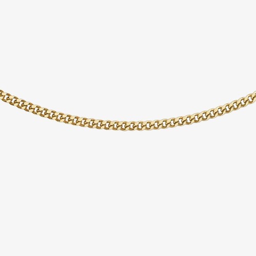 9ct yellow gold inch fine - 9ct, 18