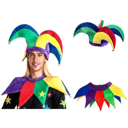 Mardi gras jester costume - gras,