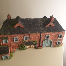 20mm model village farm barn