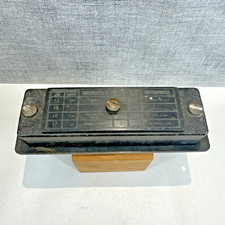 WW2 BEAUFORT Bomber Aircraft PART - Bakelite service fuse cover inc bomb release