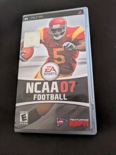 NCAA Football 07 Sony 2006 PSP UMD Complete with Manual Tested working