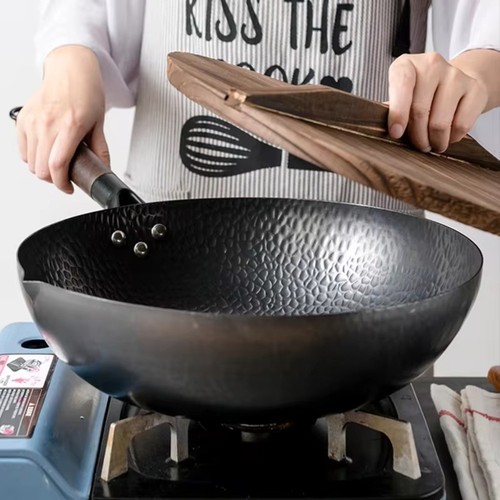 Thickened cast iron pan 32cm - thickened,