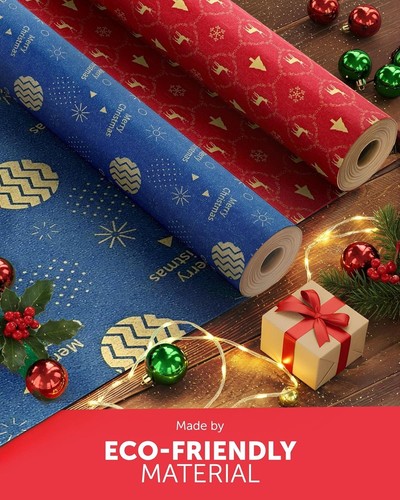 Kraft gift wrapping paper - kraft, co