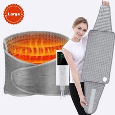 9 Modes Electric Heat Pad Heating Belt Warmer Waist Back Pain Relief Adjustable