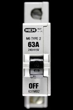 MEM 63 AMP TYPE 2 M6 MCB
